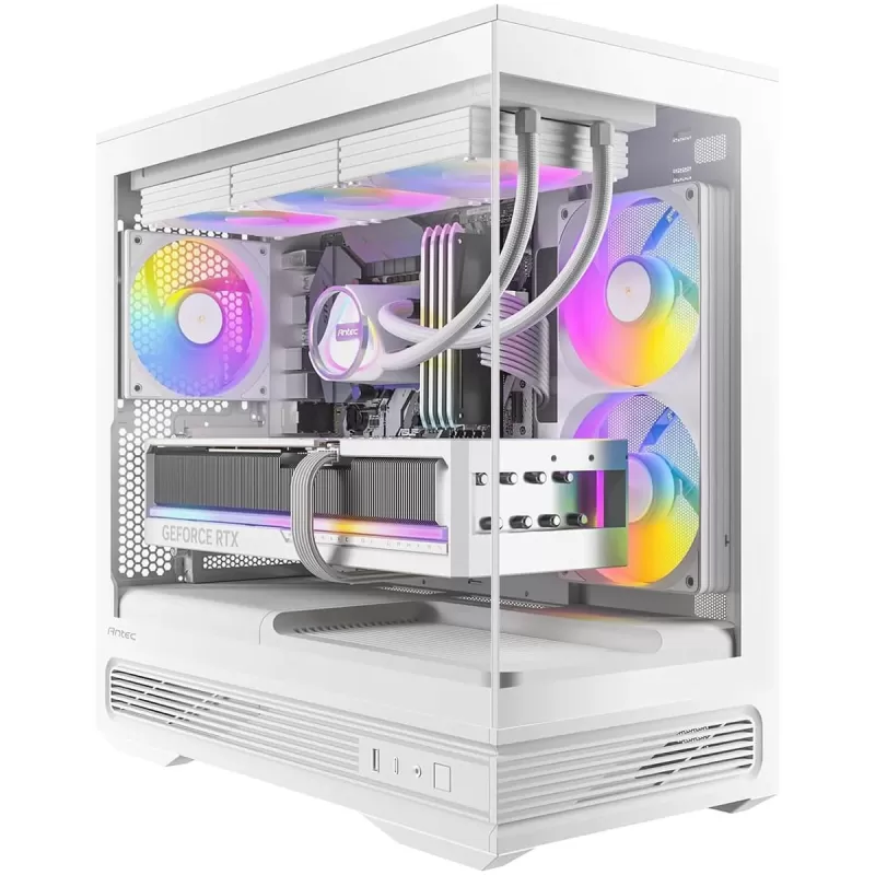 Case Antec C2M ARGB White Case Mini Tower Color:white