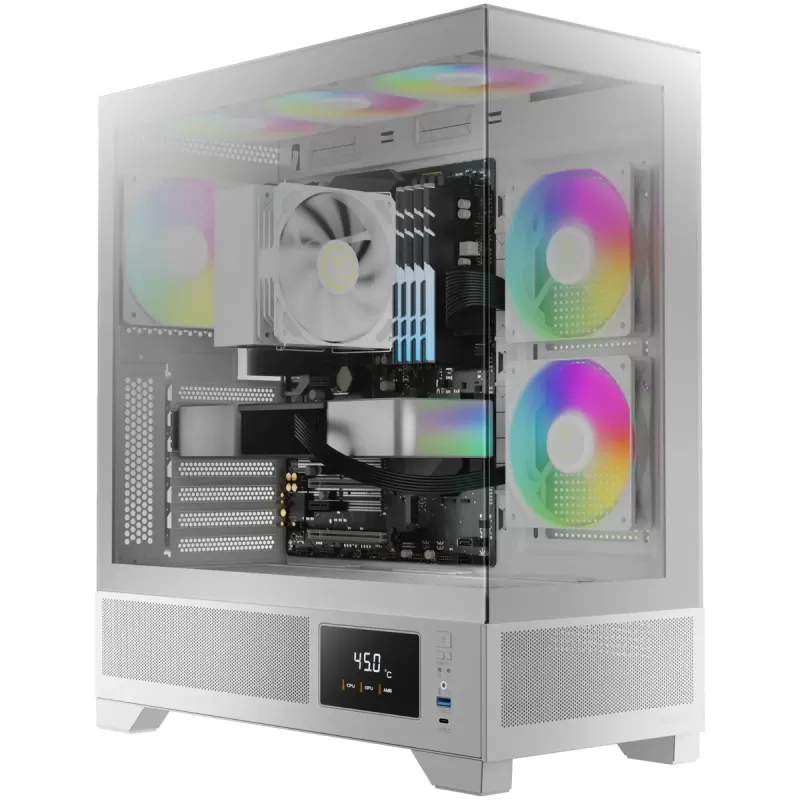 Case Gamdias ATLAS M1 WH white Mid Tower Case Gamdias ATLAS M1 WH white Mid Tower