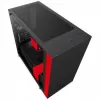 מארז NZXT H400 שחור, אדום