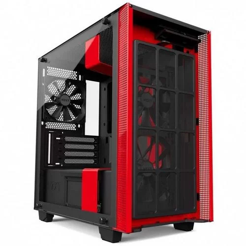 מארז NZXT H400 שחור, אדום