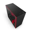 Корпус NZXT H700i black, red