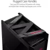 Case Asus GX601 ROG Strix Helios Mid Tower Color:black