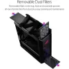 Case Asus GX601 ROG Strix Helios Mid Tower Color:black