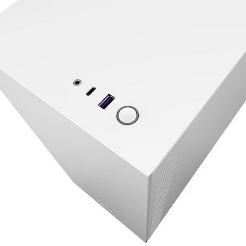מארז NZXT H510 שחור, לבן Mid Tower