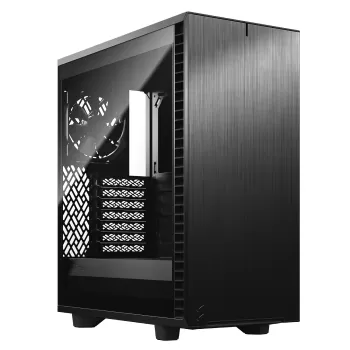 Case Fractal Design Define 7 Compact Light Tempered Glass black Mid Tower