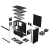 Case Fractal Design Define 7 Compact Light Tempered Glass black Mid Tower