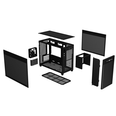 מארז Asus Prime AP201 שחור Small Tower מארז Asus Prime AP201 שחור Small Tower