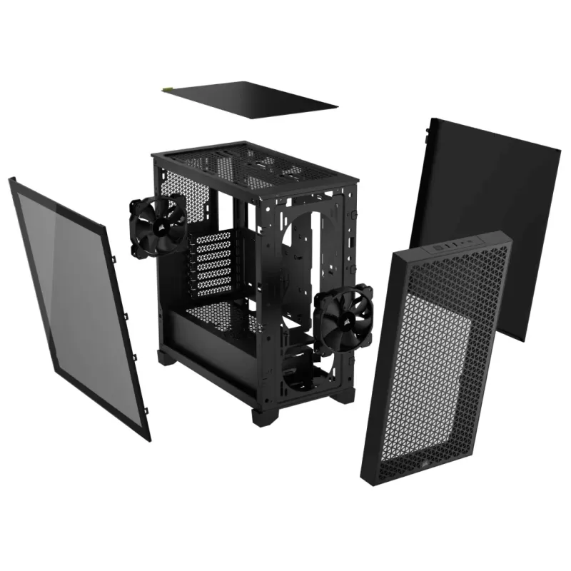 Case Corsair 3000D AIRFLOW - black Mid Tower