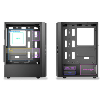 Корпус Antec AX20 Elite Mid Tower Цвет:черный