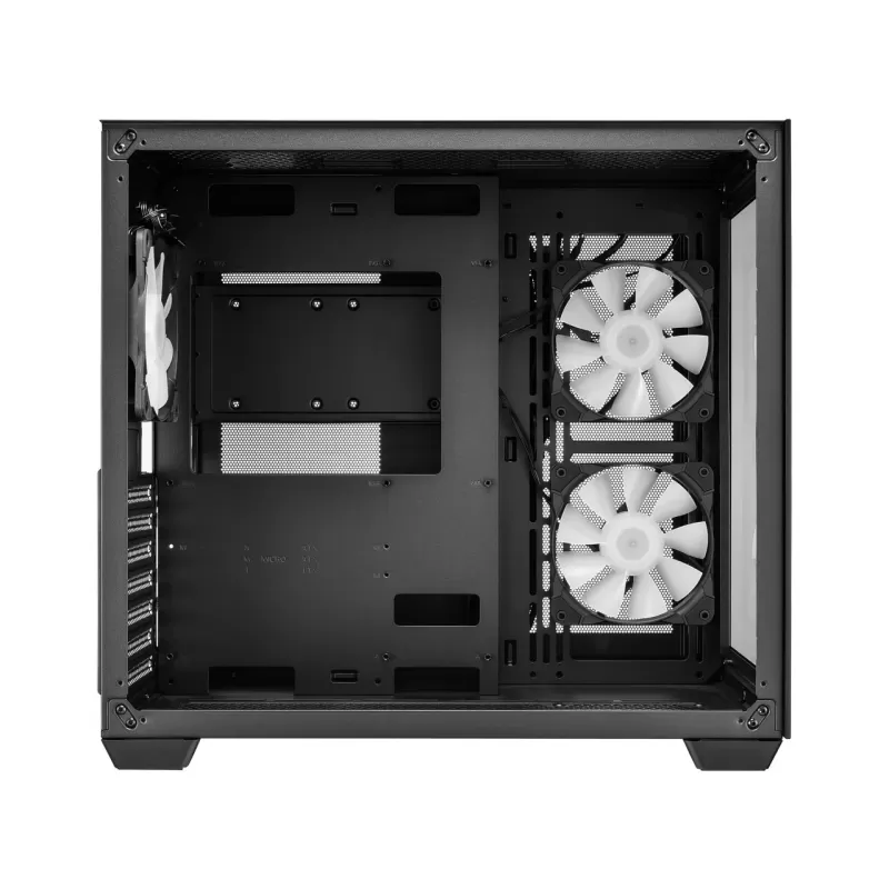 מארז FSP CMT380(ARGB) ATX Mid Tower צבע שחור