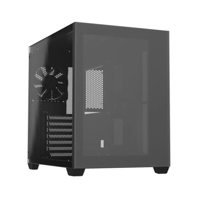מארז FSP CMT380(ARGB) ATX Mid Tower צבע שחור
