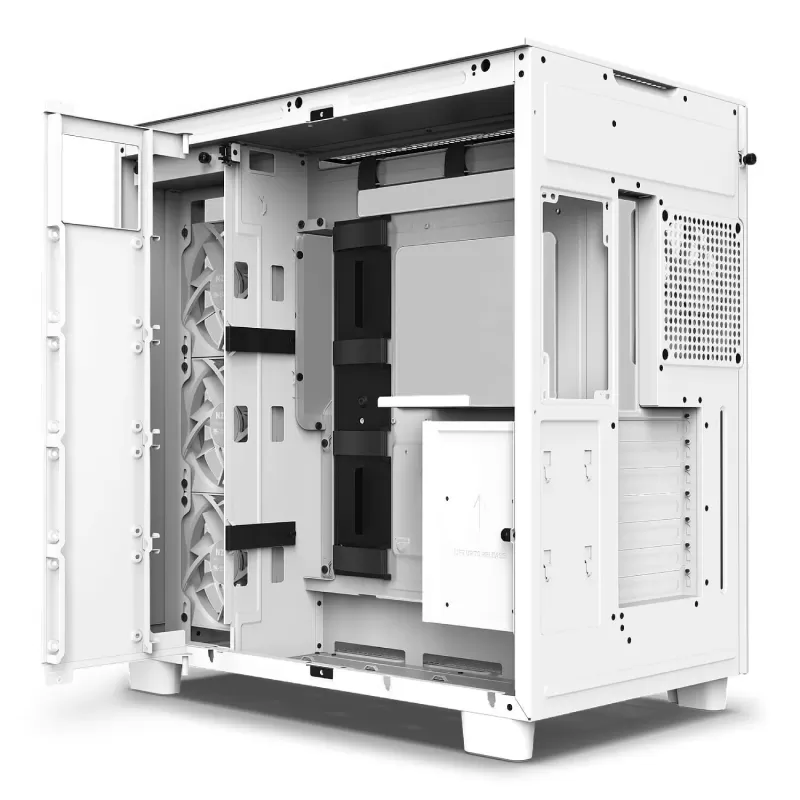מארז NZXT H9 FLOW לבן