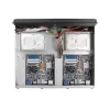 מארז iStarUSA iSTAR Industrial Grade 2U Chassis for DUAL Mini-ITX System Mini Tower צבע שחור