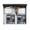 מארז iStarUSA iSTAR Industrial Grade 2U Chassis for DUAL Mini-ITX System Mini Tower צבע שחור