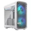 מארז Fractal Design מארז Torrent Compact RGB לבן TG Clear Tint ATX