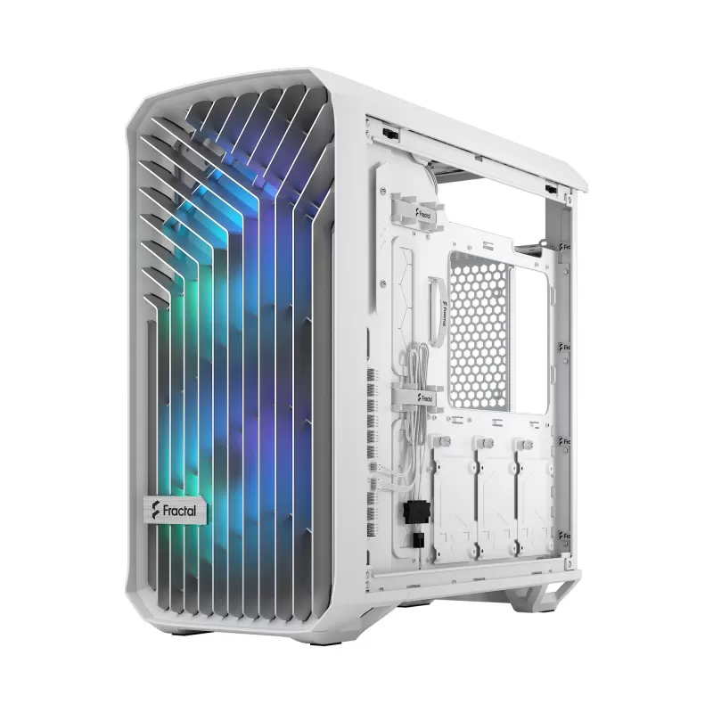 מארז Fractal Design מארז Torrent Compact RGB לבן TG Clear Tint ATX