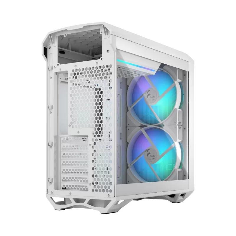 מארז Fractal Design מארז Torrent Compact RGB לבן TG Clear Tint ATX