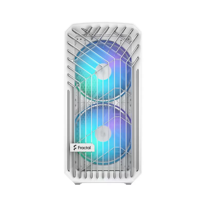 מארז Fractal Design מארז Torrent Compact RGB לבן TG Clear Tint ATX
