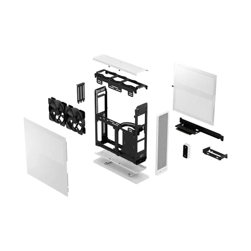 Корпус Fractal Design Ridge white mITX PCIe 4.0 SFF Корпус Fractal Design Ridge white mITX PCIe 4.0 SFF