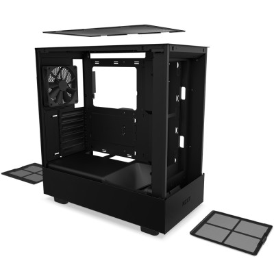 Корпус NZXT H5 Flow черный ATX Корпус NZXT H5 Flow черный ATX