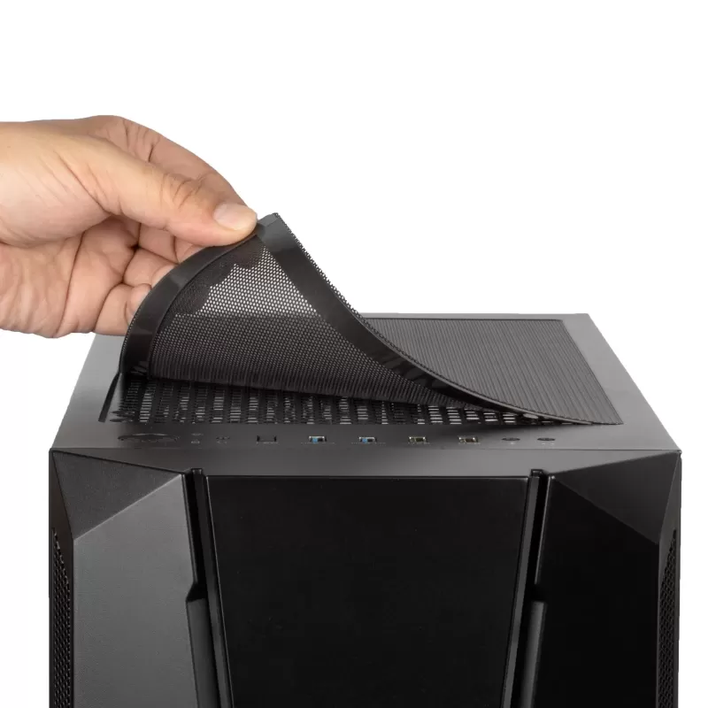 Корпус SilverStone FARA V1M Pro black TG Case Micro ATX