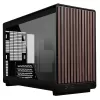 Корпус LIAN-LI A3 Wood and Glass Edition black Micro ATX