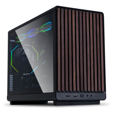 Case LIAN-LI A3 Wood and Glass Edition black Micro ATX Case LIAN-LI A3 Wood and Glass Edition black Micro ATX