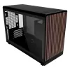 Корпус LIAN-LI A3 Wood and Glass Edition black Micro ATX