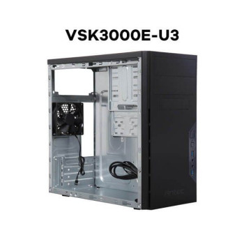 Case Antec VSK3000B-U3 Mini Tower Color:black