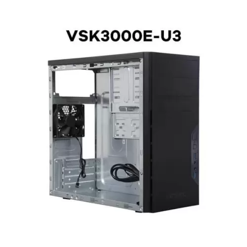 Корпус Antec VSK3000B-U3 Mini Tower Цвет:чёрный