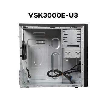 Case Antec VSK3000B-U3 Mini Tower Color:black