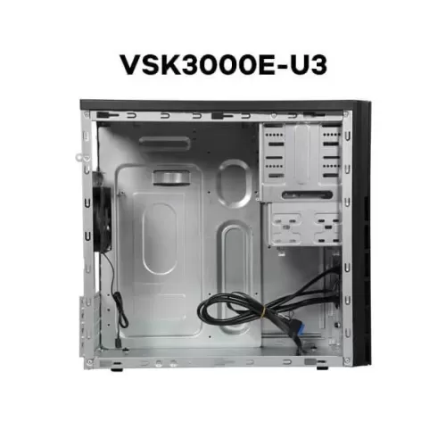 Корпус Antec VSK3000B-U3 Mini Tower Цвет:чёрный