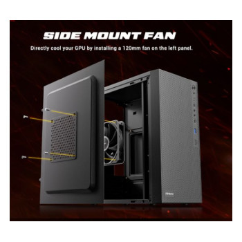 מארז Antec VX10M Mini Tower צבע שחור
