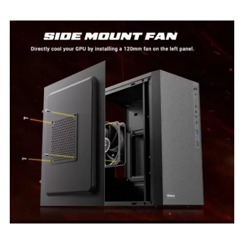 מארז Antec VX10M Mini Tower צבע שחור