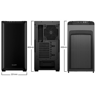 Корпус be quiet! PURE BASE 501 черный ATX.. Корпус be quiet! PURE BASE 501 черный ATX..