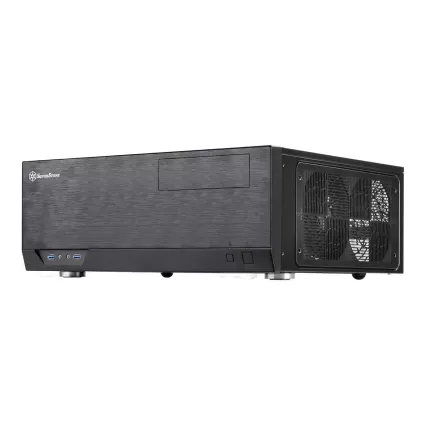 Корпус SilverStone GD09 HTPC Цвет:чёрный