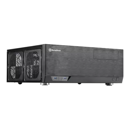 Корпус SilverStone GD09 HTPC Цвет:чёрный