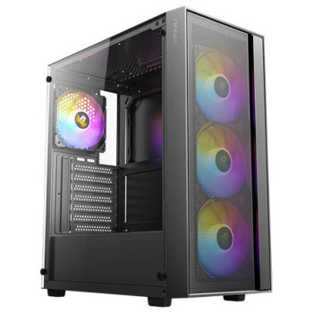 Case Antec AX65 ARGB Mid Tower Color:black