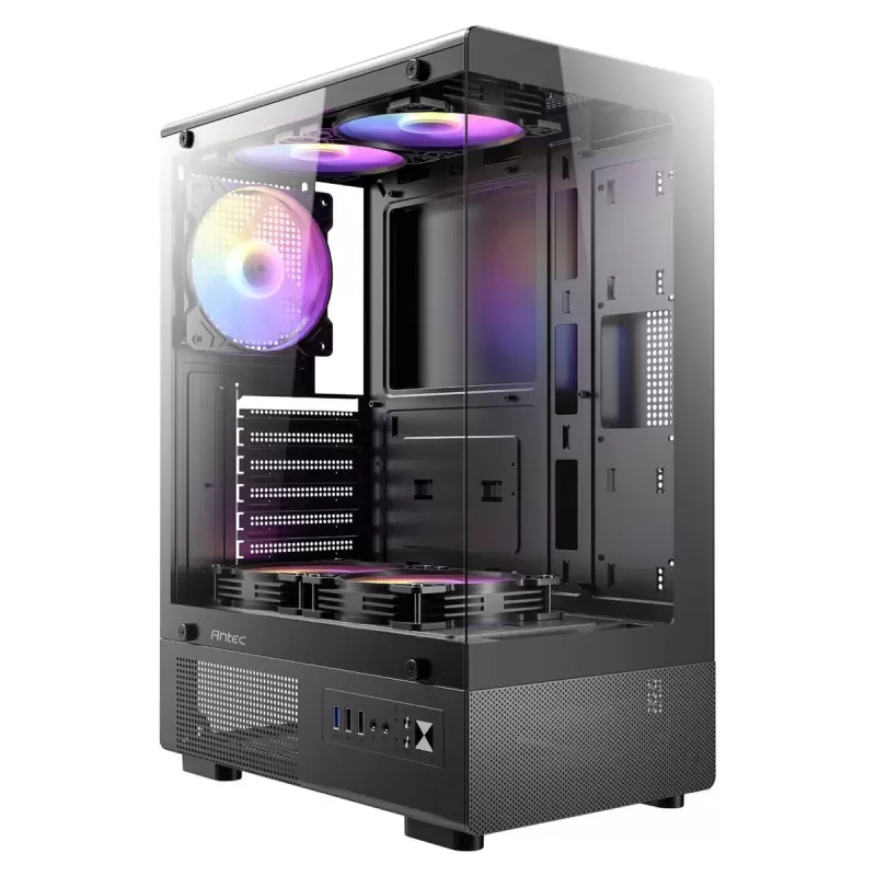 Case Antec VCX300 ARGB black Mid Tower