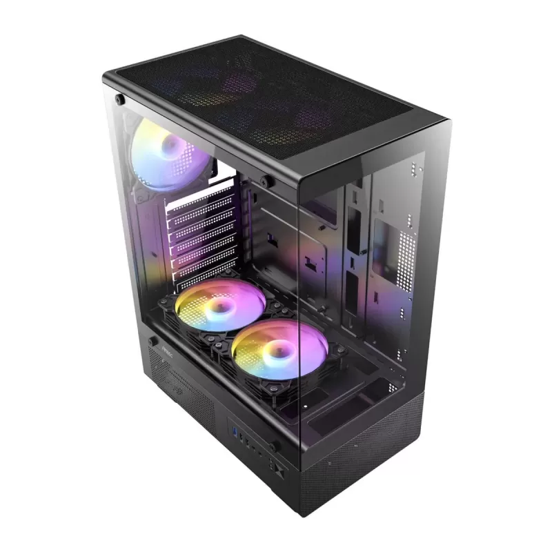 Case Antec VCX300 ARGB black Mid Tower