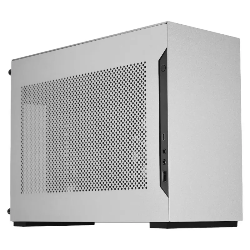 מארז LIAN-LI A4-H2O Mini-ITX Silver Mini ITX צבע לבן