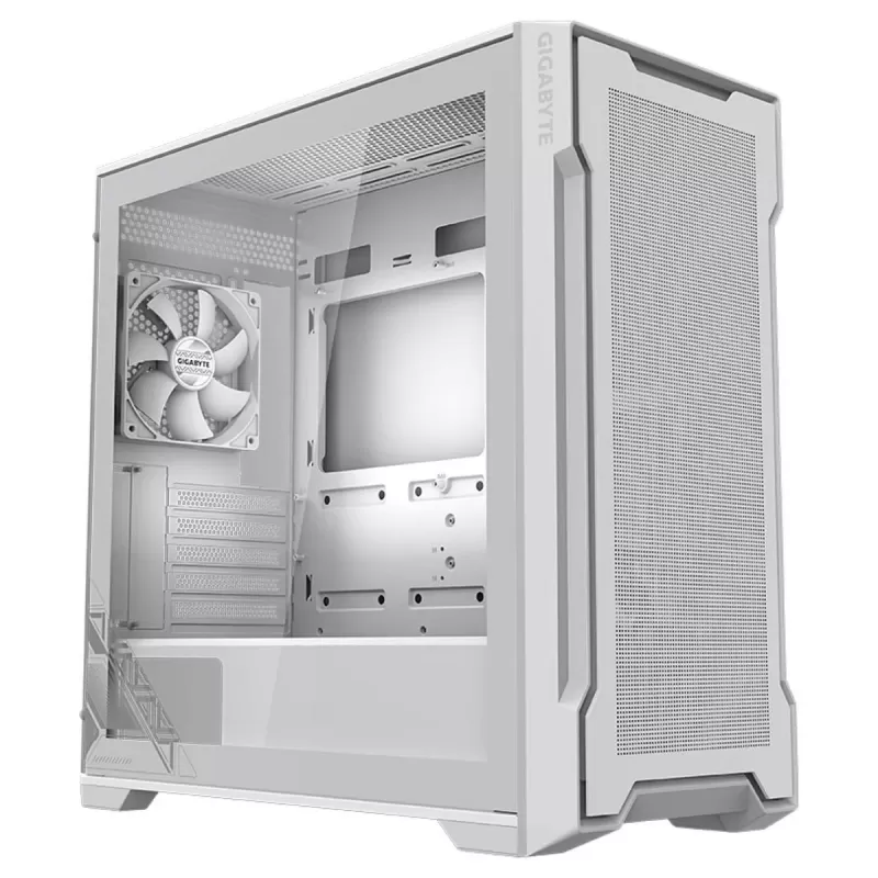מארז Gigabyte C102 Glass ICE Mid Tower צבע לבן