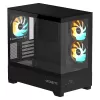 מארז Gigabyte C201 Panoramic Mid Tower צבע שחור