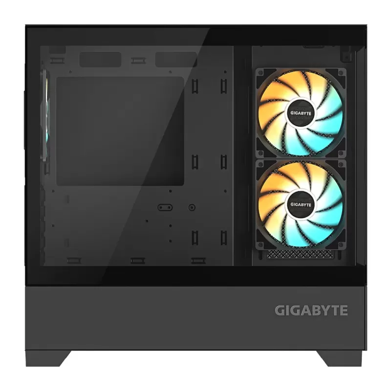 מארז Gigabyte C201 Panoramic Mid Tower צבע שחור