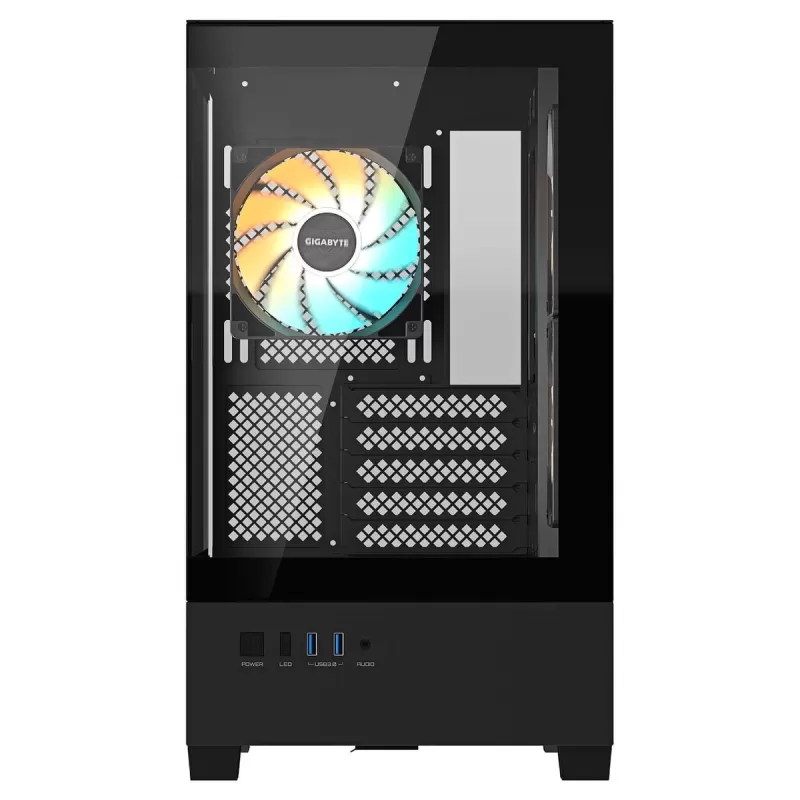 מארז Gigabyte C201 Panoramic Mid Tower צבע שחור