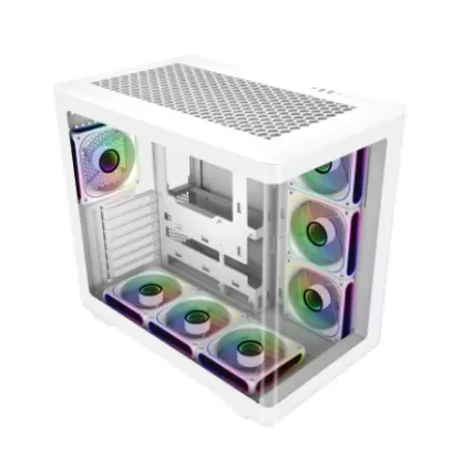מארז מחשב Cooler Master Elite 600 ATX mid-tower Airflow לבן Mid Tower