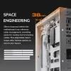 מארז COUGAR CFV235 Vision Mid Tower צבע שחור