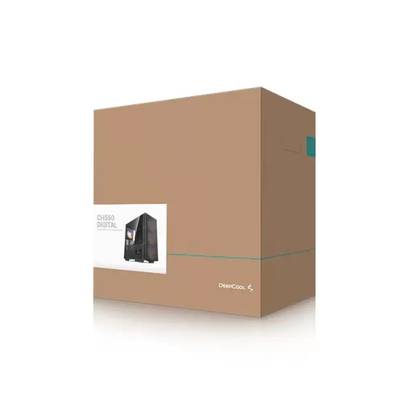 מארז DEEPCOOL CH560 DIGITAL שחור Mid Tower
