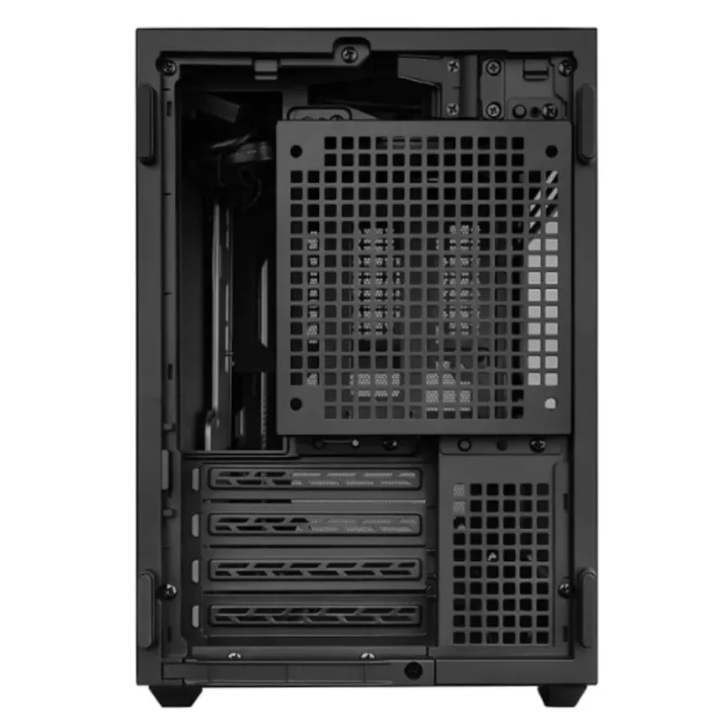 מארז LIAN-LI Lian-Li B4 Wood Black Case צבע שחור