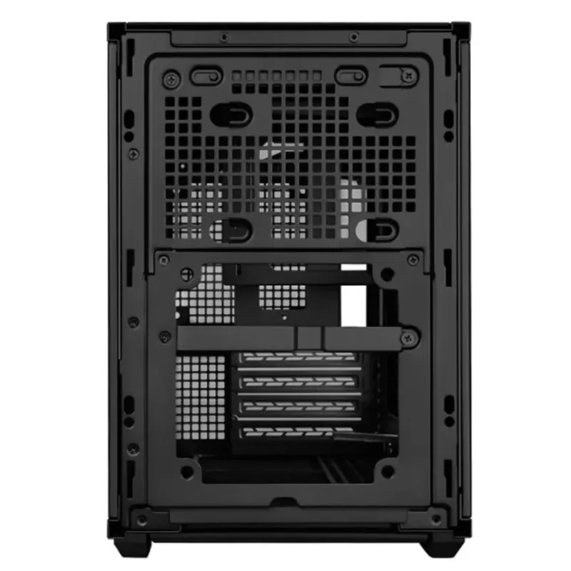 מארז LIAN-LI Lian-Li B4 Wood Black Case צבע שחור